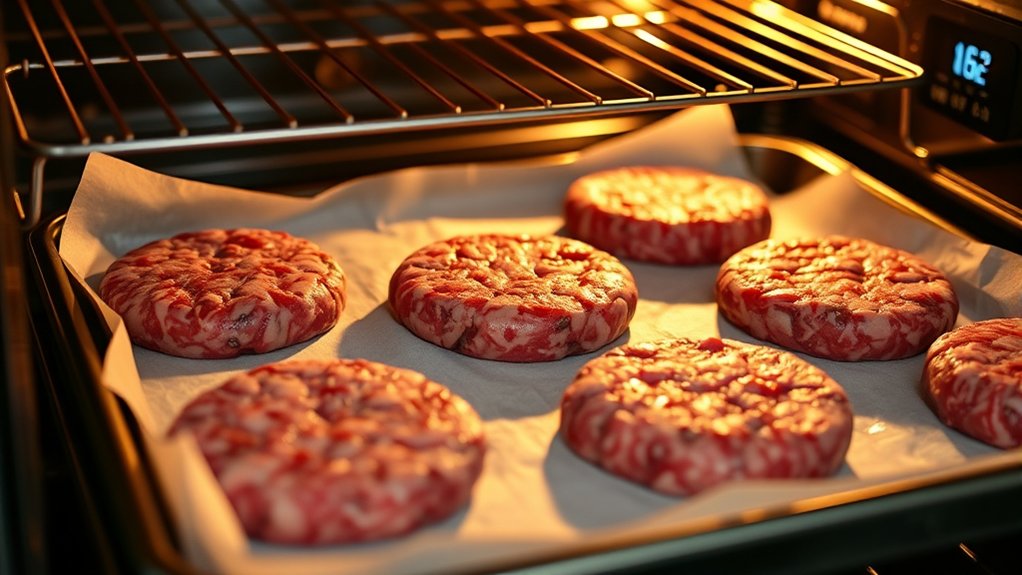 bake 1 2 inch burgers 400 f
