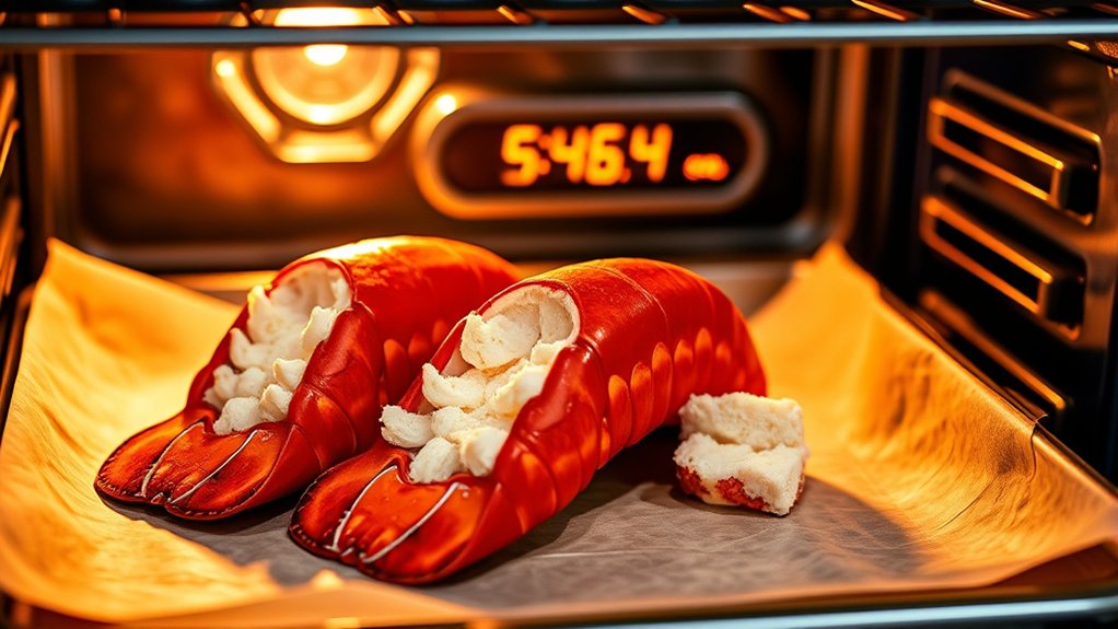 bake 400 f lobster tails 8 15 minutes