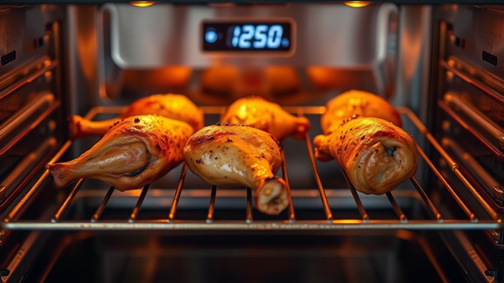 bake drumsticks at 400 f evenly