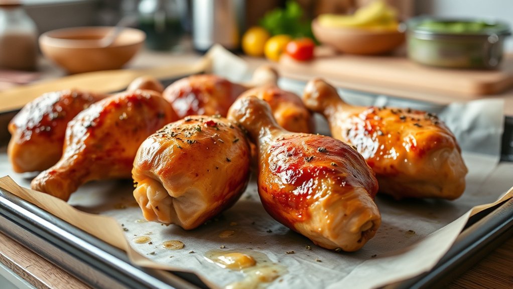 bake drumsticks at 425f 35 45 minutes
