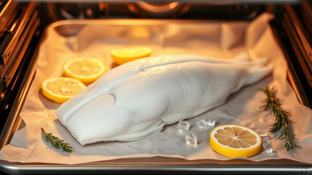 bake frozen fish at 400 f evenly