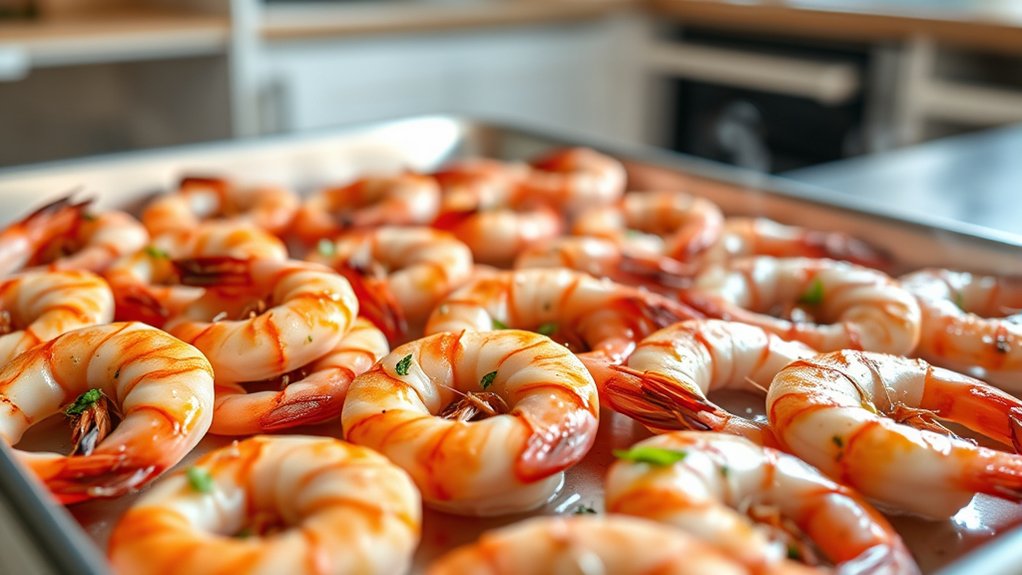 bake shrimp hot fast pink