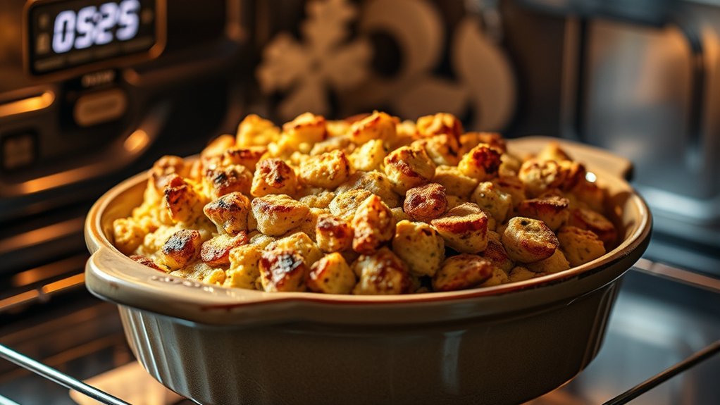 bake stuffing 25 40 minutes 165 f center