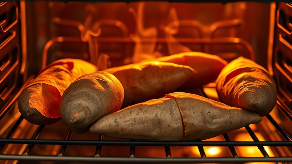 bake sweet potatoes 45 60 minutes