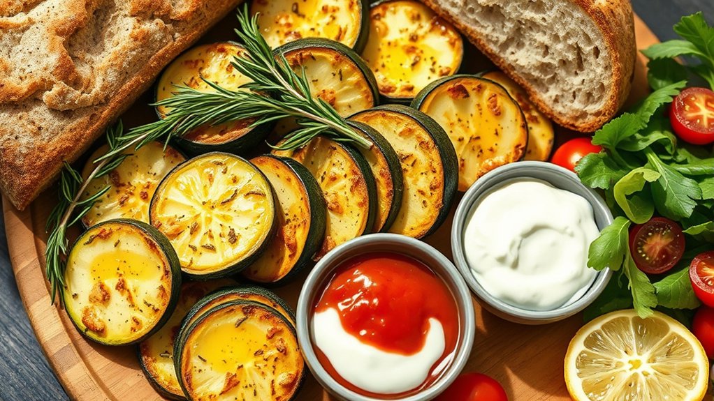 baked zucchini pairs with everything