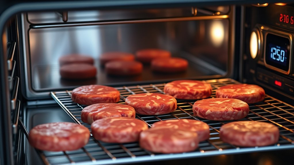 burgers bake at 400 f