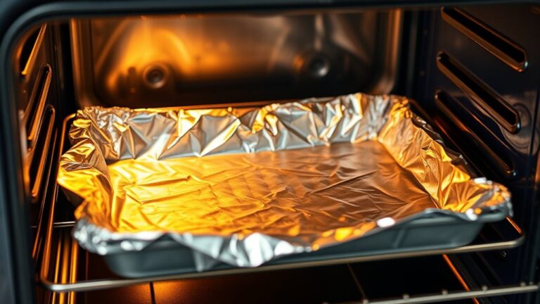 can you put foil oven question