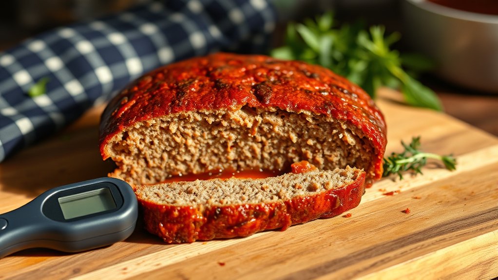 center reaches 160 f firm browning loaf