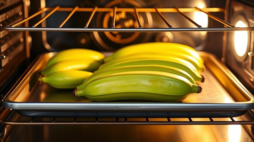 choose ripe firm bananas evenly arrange