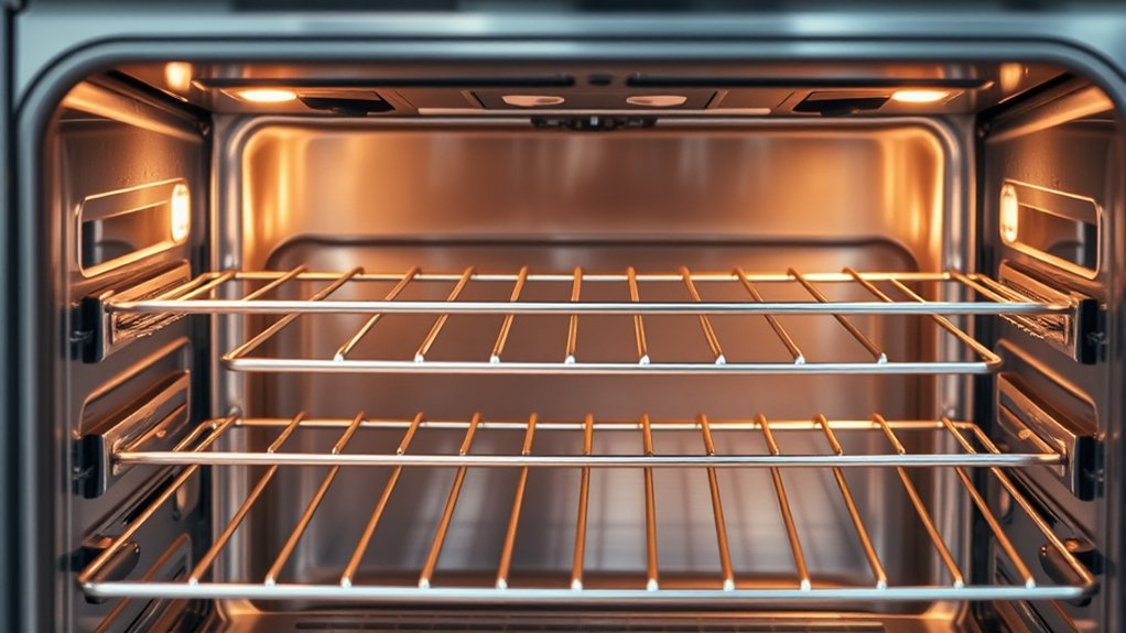 choose top rack for broiling