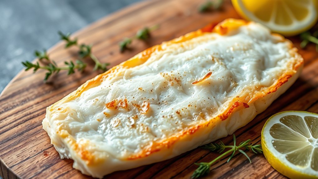 cod is done opaque flakes moist center 145 f