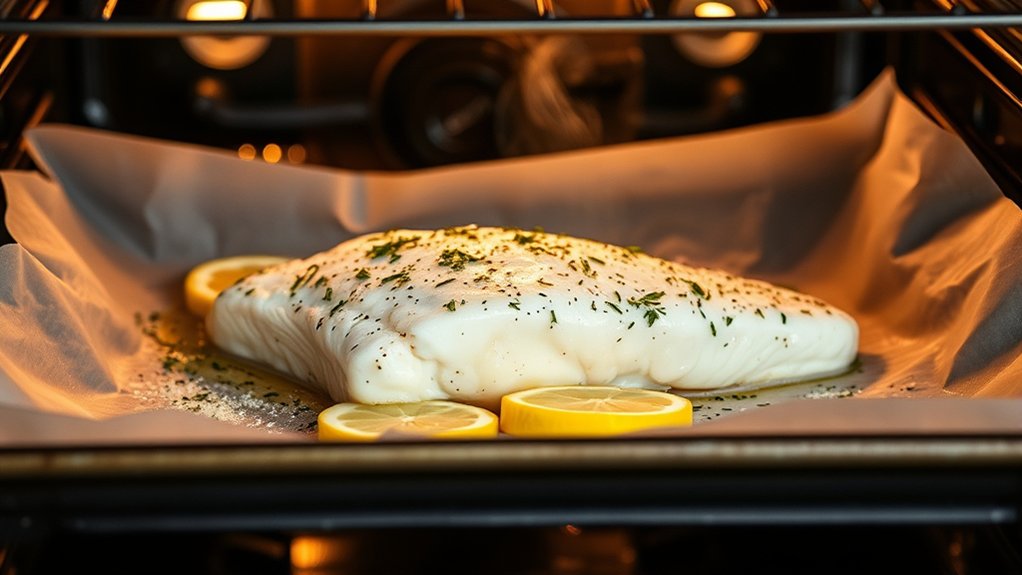 cod oven 8 15 minutes thickness dependent
