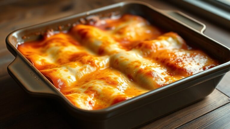 cook enchiladas in oven timing