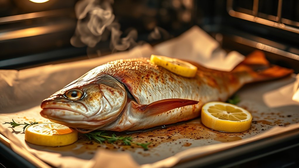 cook fish by thickness only