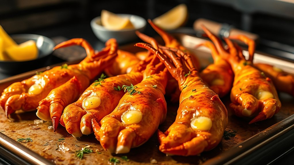 crab legs baked in oven