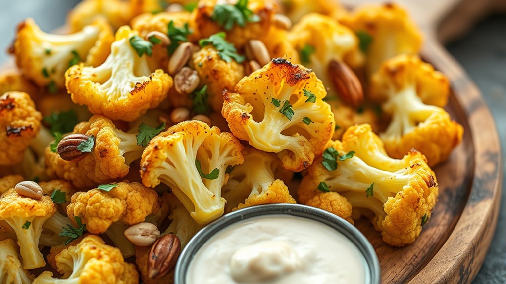 crisp roasted cauliflower leftovers ideas