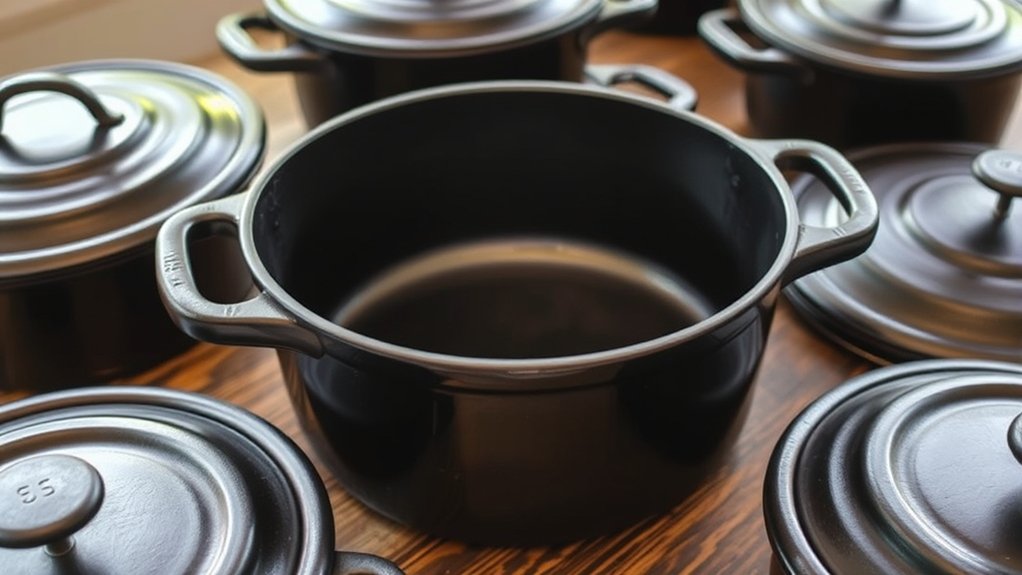 dutch oven materials and sizes selection