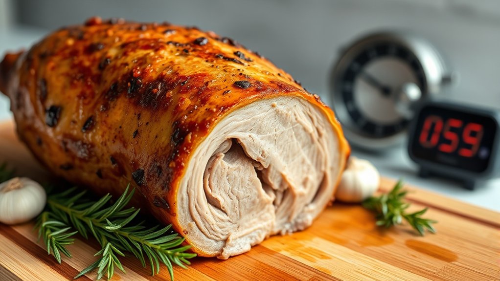 estimate roast times by target internal temperature