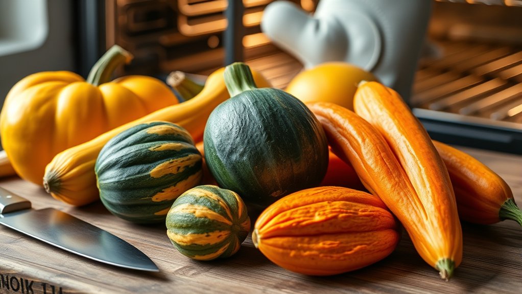 firm sweet roasting squash selection tips