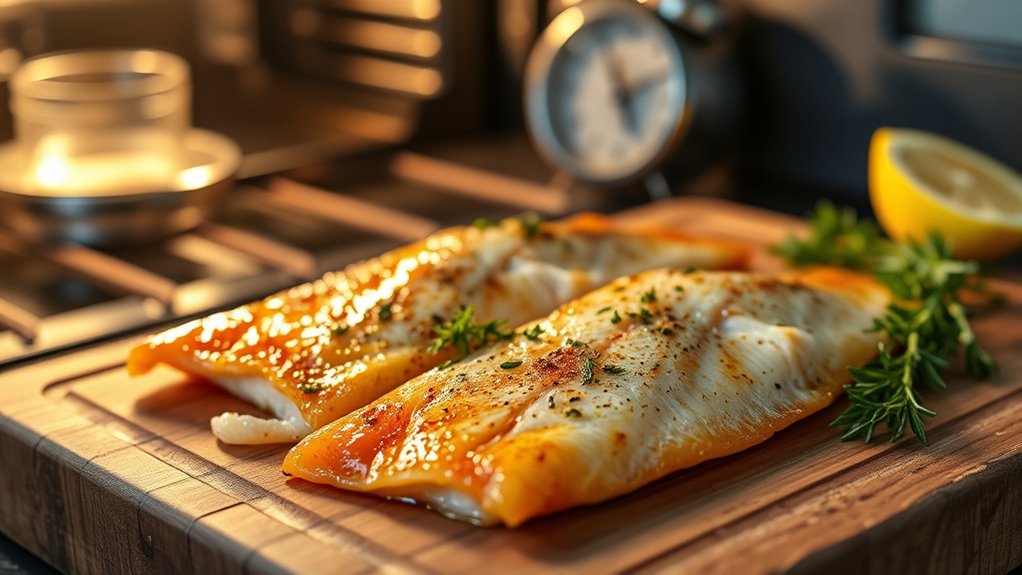 fresh evenly sized trout fillets bakeables