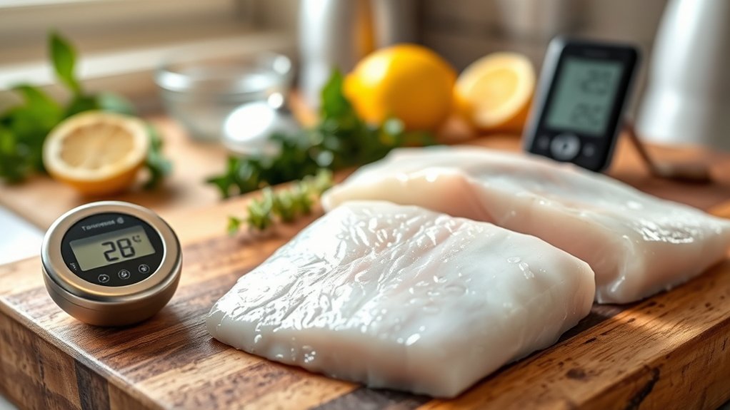 fresh firm evenly thick cod adjust oven