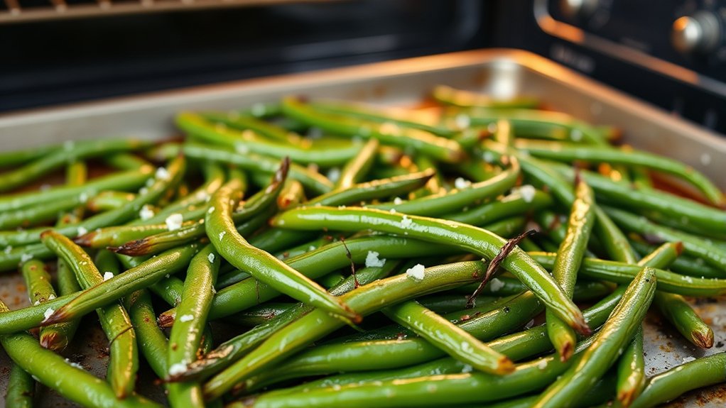 fresh green beans olive oil roast