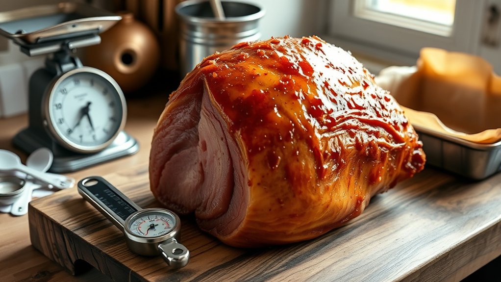 fully cooked ham 10 15 minutes per pound