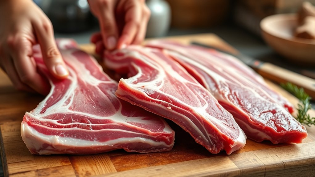 good balance meat and fat