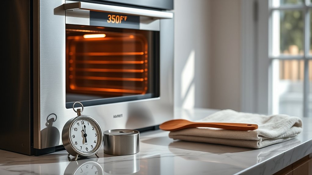 heat time varies by oven type