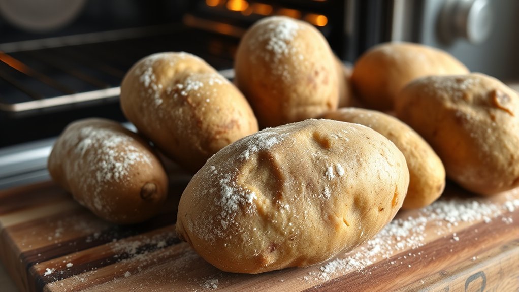high starch russet potatoes preferred