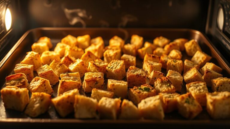 how to bake oven croutons