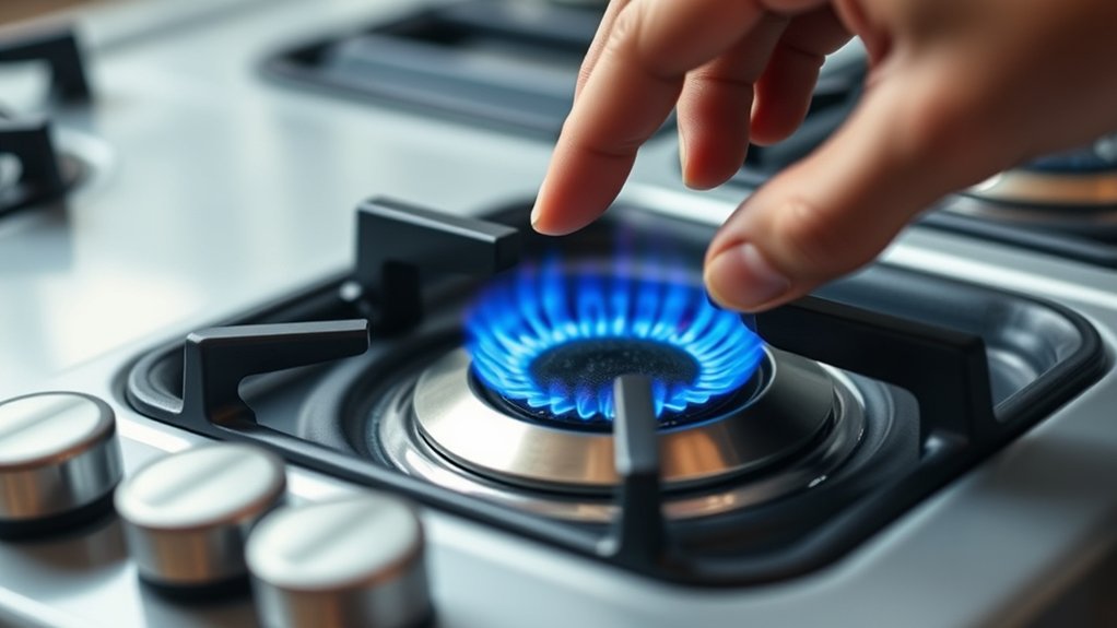 ignite gas oven stove safely