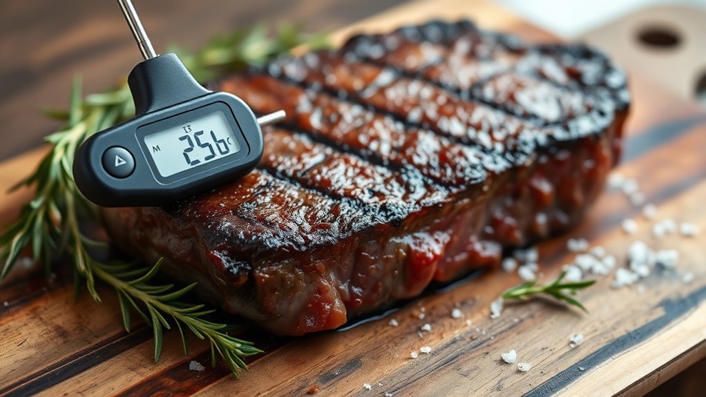 instant read thermometer for precise doneness