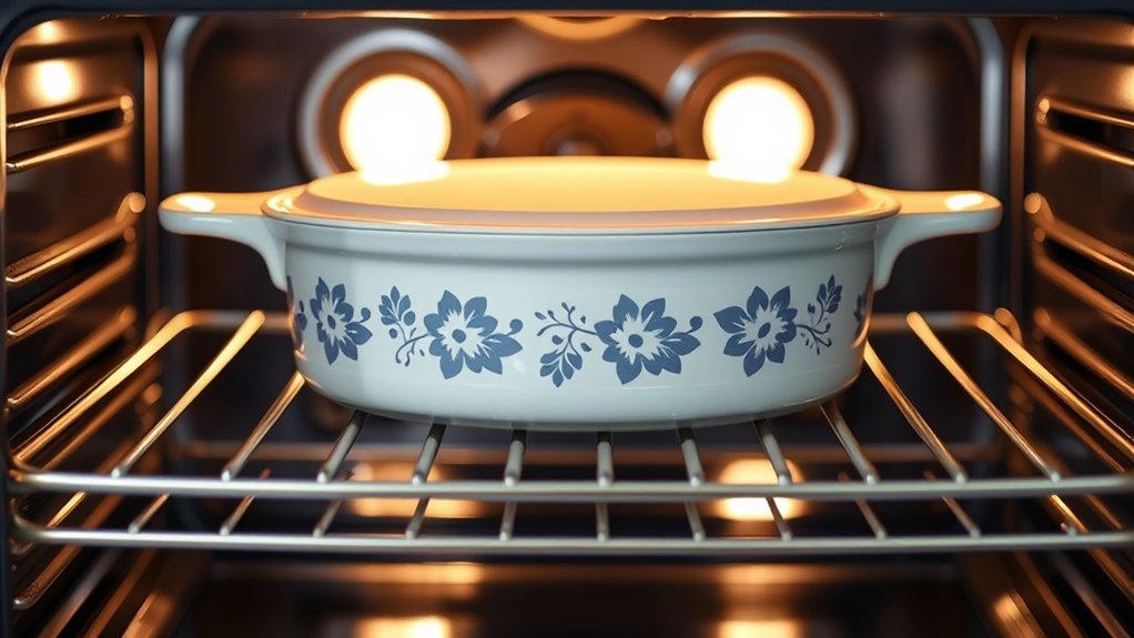 is corningware oven safe
