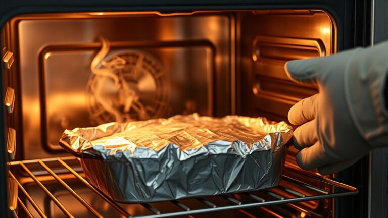 keep food warm in oven