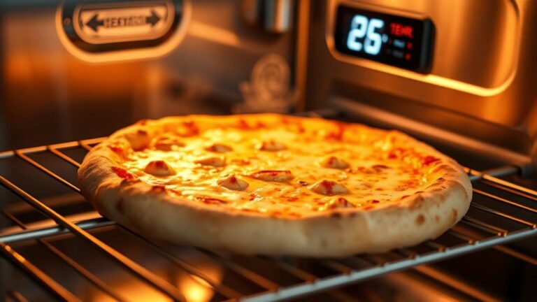 keeping pizza warm in oven