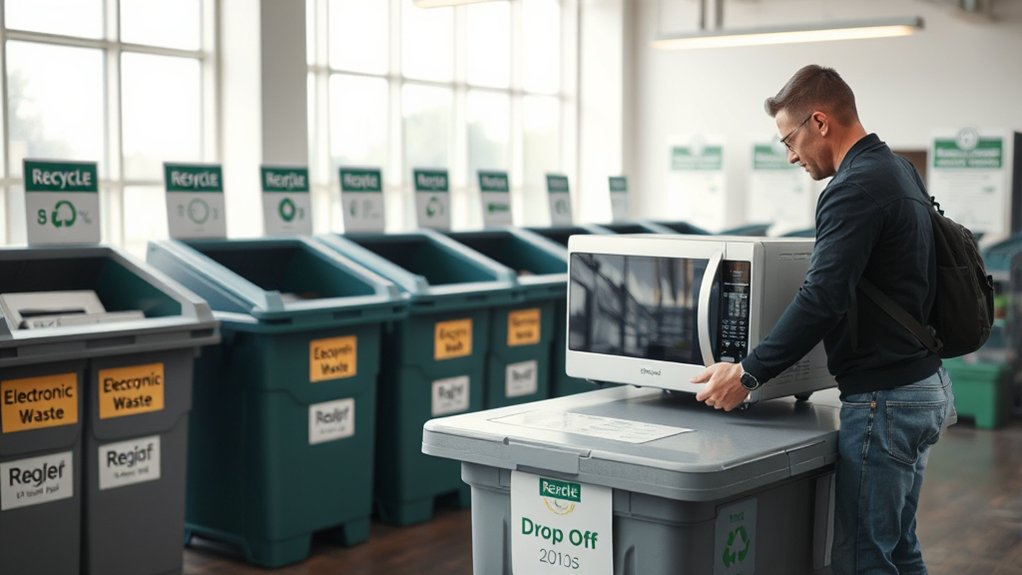 local microwave e waste drop offs nearby