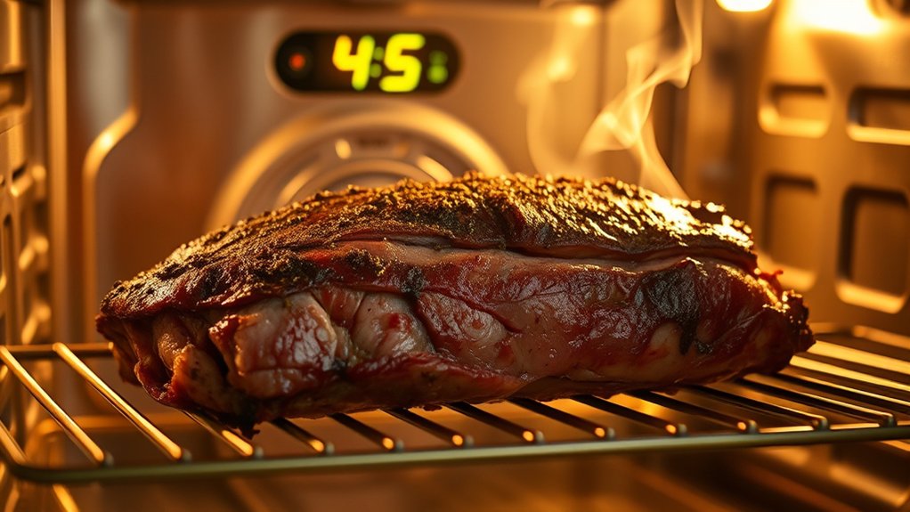 low and slow brisket tenderness timing