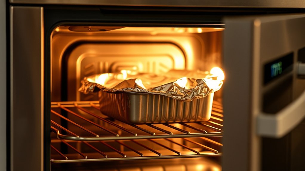 low oven temp for holding food