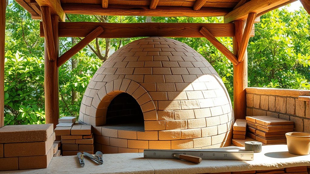 mark center build dome carefully