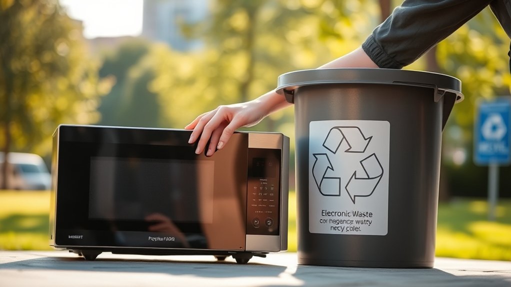 microwave disposal guidelines and options