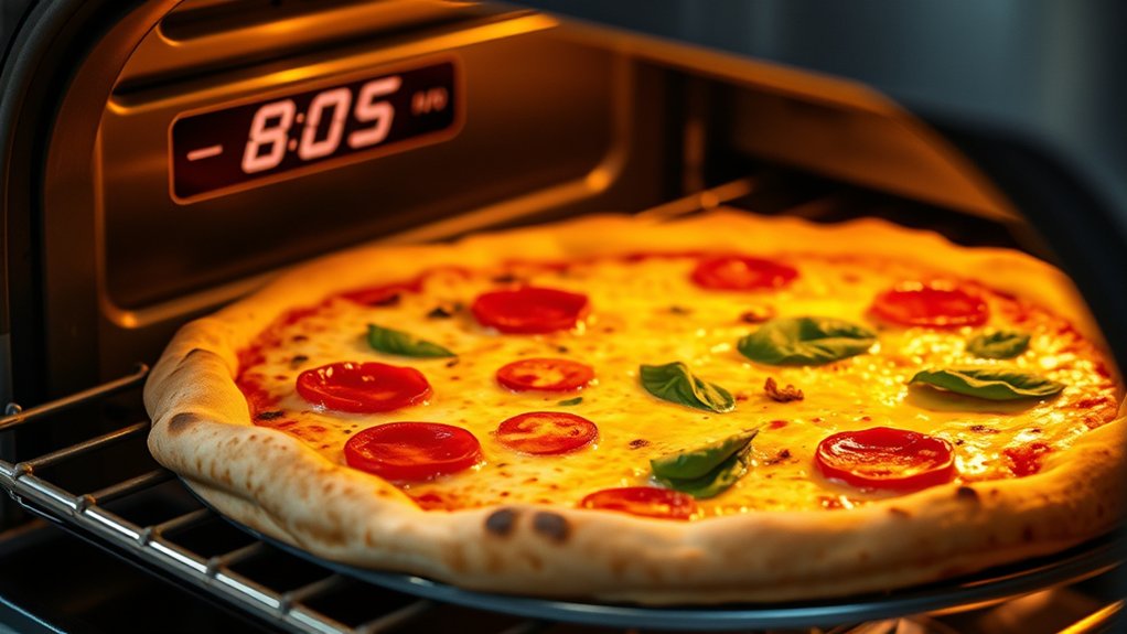 optimal bake time for homemade pizza