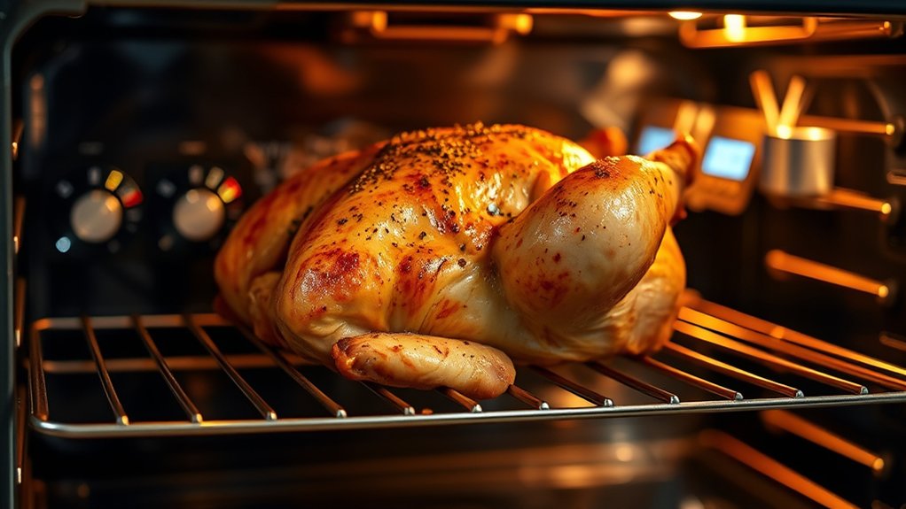 optimal chicken cooking temperature in oven