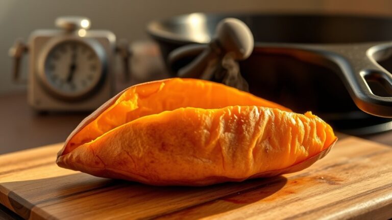 oven baked sweet potato timing