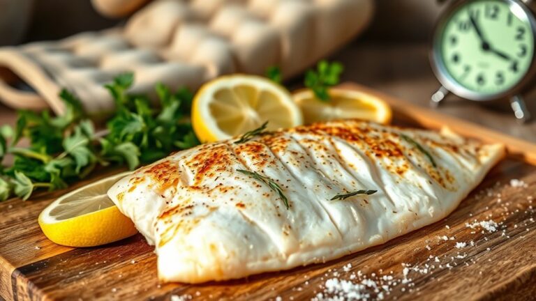 oven baked tilapia cooking time