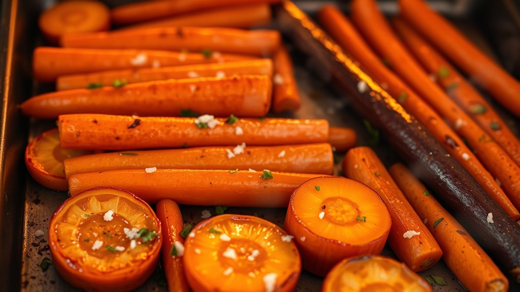 oven cooked carrots cooking time