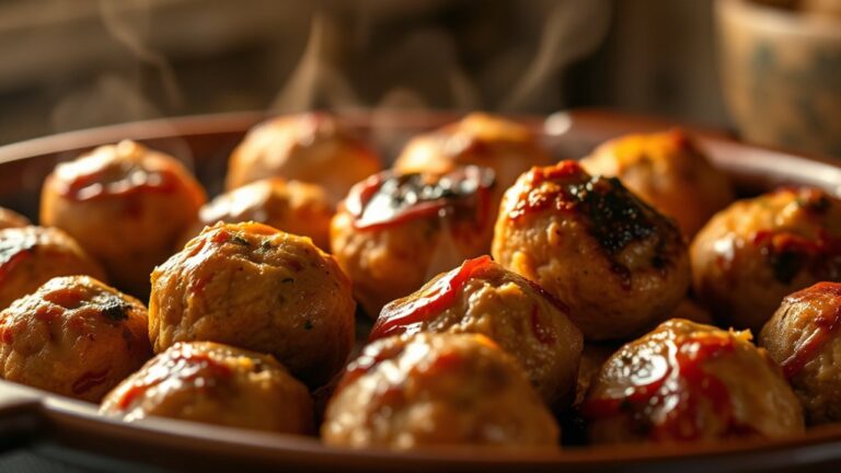 oven cooked meatballs cooking time