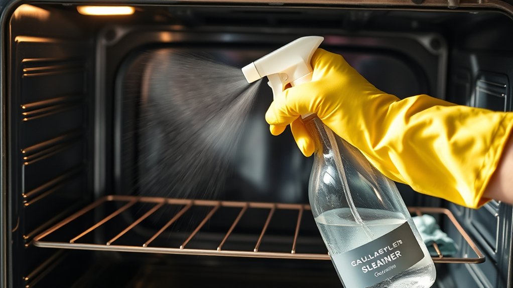 oven interior cleaning method highlights