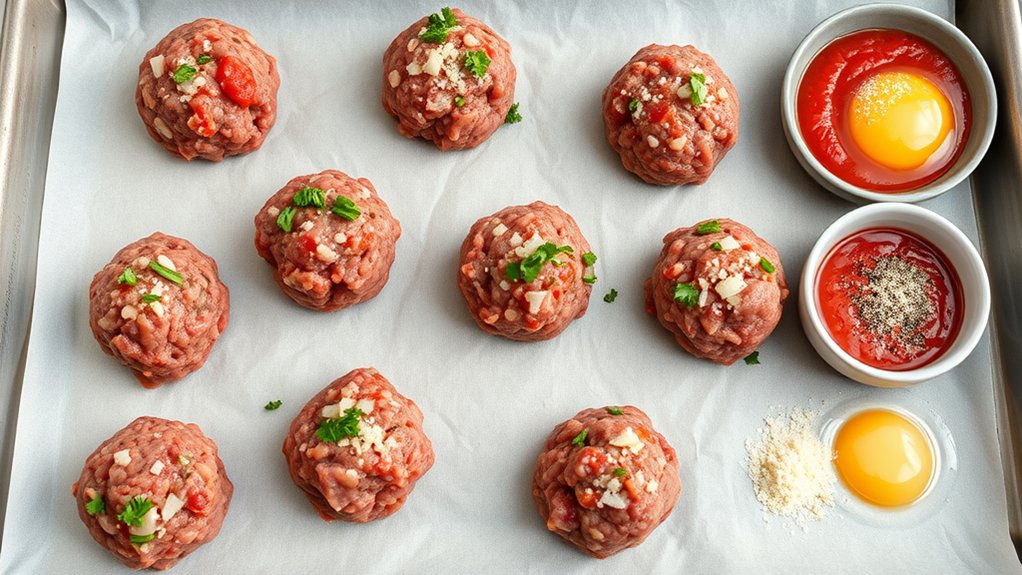 oven meatballs balanced moist