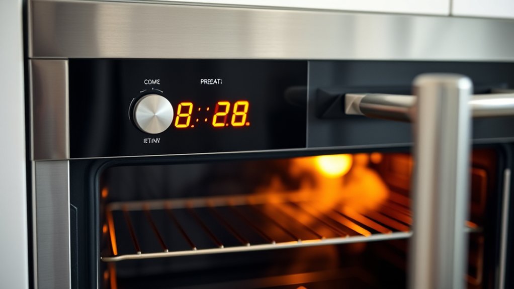 oven preheat time varies